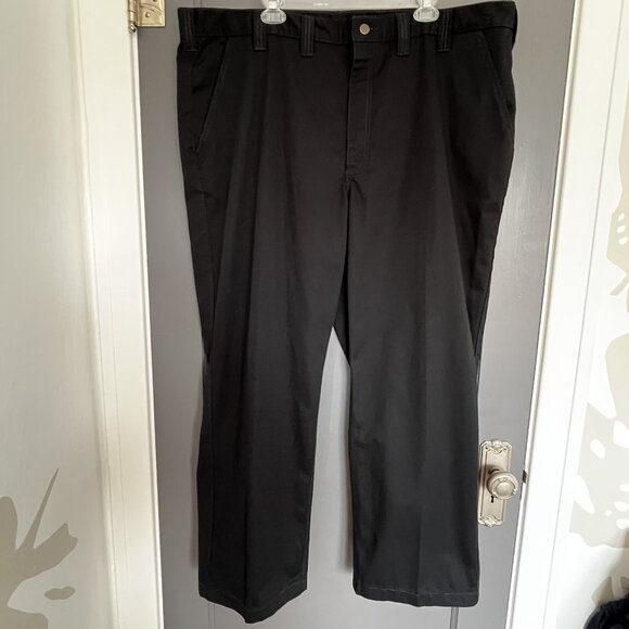 Carhartt Men's Blended Twill Work Pant 46x30 Straight Black Pants B290 Durable - Picture 1 of 14